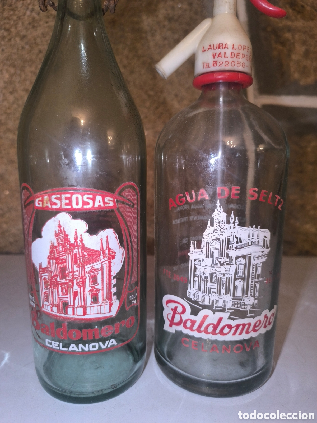 Antig&uuml;edades: Lote gaseosas antiguas