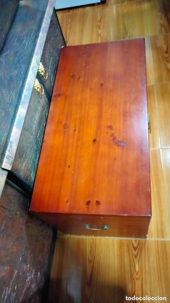 Antig&uuml;edades: baul arcon con gran capacidad - Foto 3