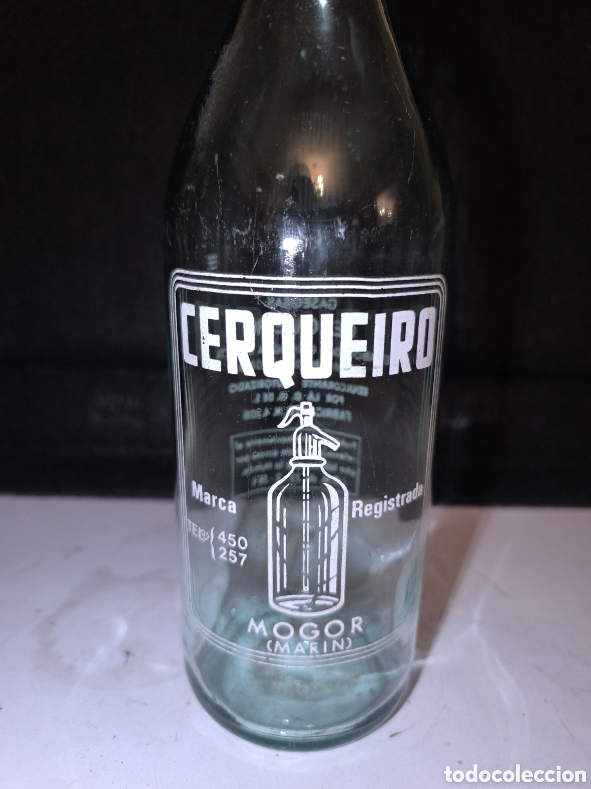 Antig&uuml;edades: Botella antigua de gaseosa
