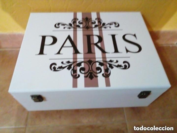 Antiguidades: BAUL,CAJA DE MADERA NUEVA