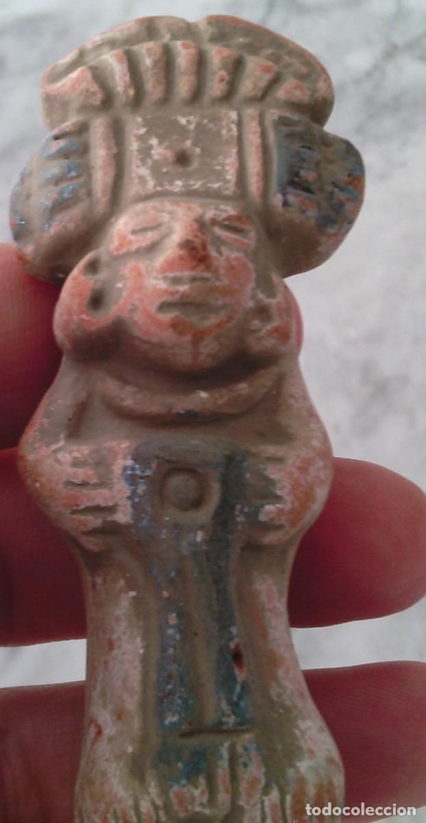 Antig&uuml;edades: EXPECTACULAR DIOSA IBERICA ROMANA? RESTOS PINTURA