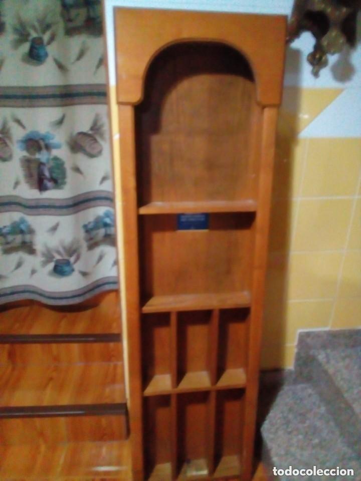 Antig&uuml;edades: ESTANTERIA ROBUSTA DE ROBLE - Foto 2