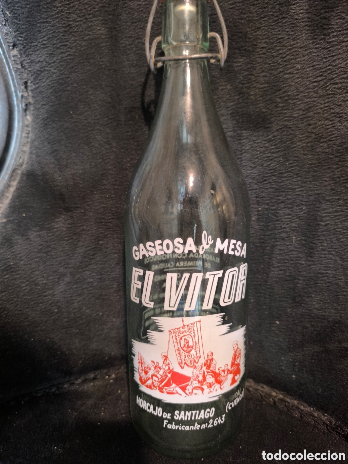 Antig&uuml;edades: Botella antigua de gaseosa