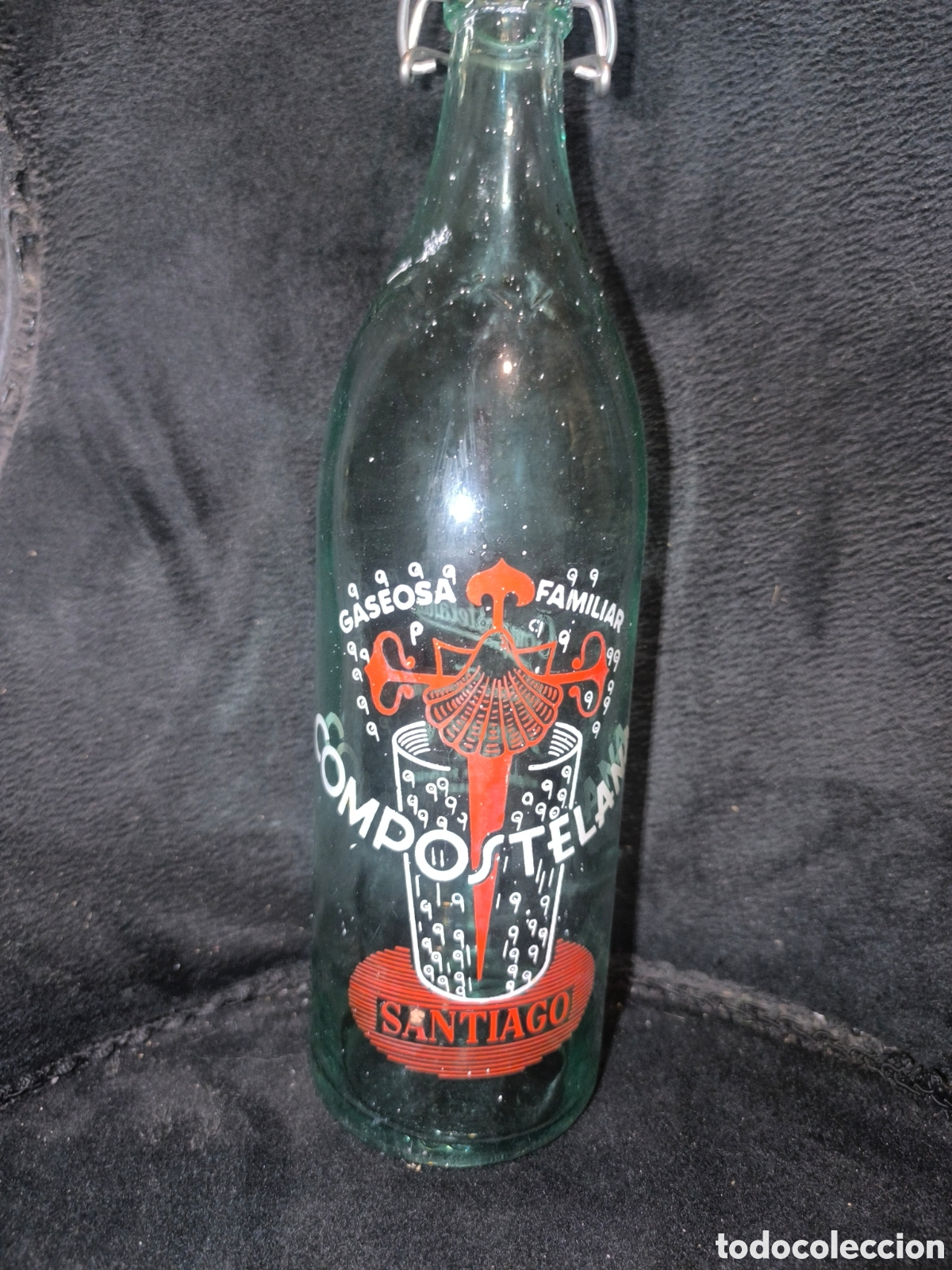 Antig&uuml;edades: Botella antigua de gaseosa