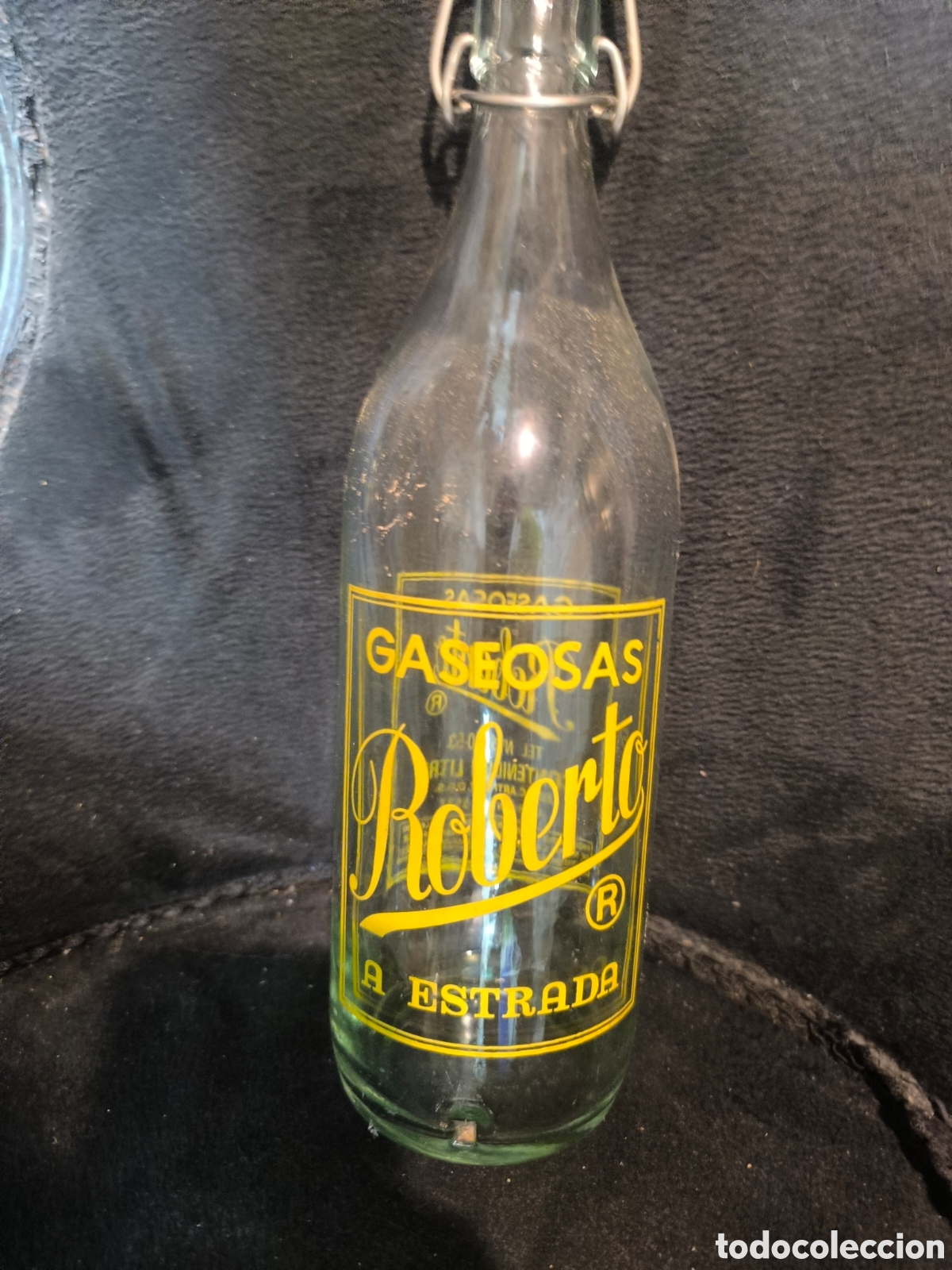 Antig&uuml;edades: Botella antigua de gaseosa