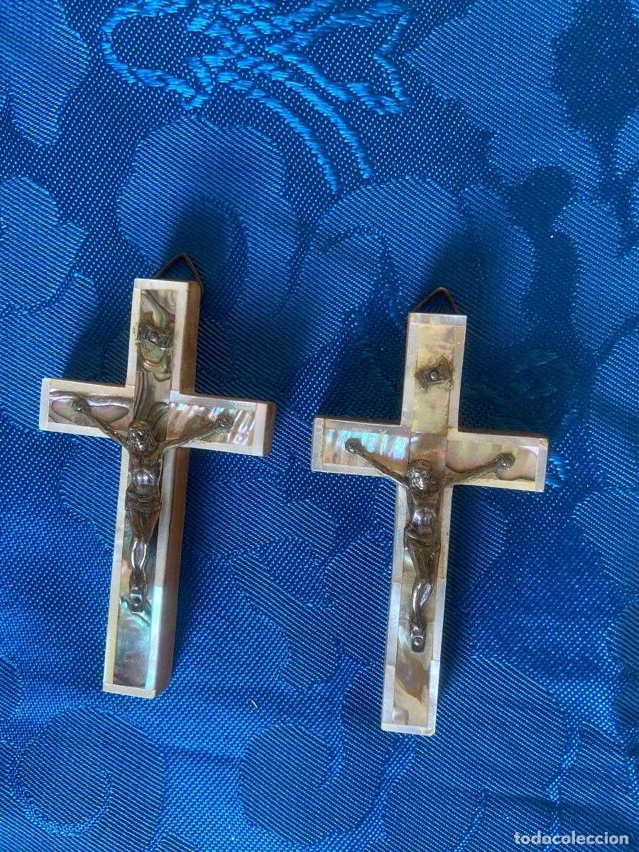 Antig&uuml;edades: 10 CRUCES DE DISTINTOS MATERIALES - Foto 12