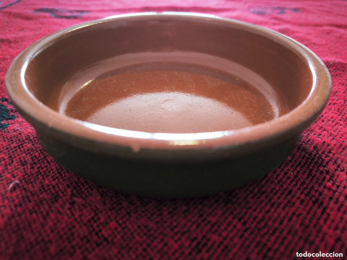 Antiques: Fuente de barro vidriado tradicional &ndash; Cer&aacute;mica artesanal &ndash; 17 cm