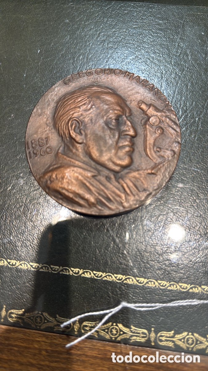 Antig&uuml;edades: MEDALLA BRONCE GREGORIO MARA&Ntilde;ON