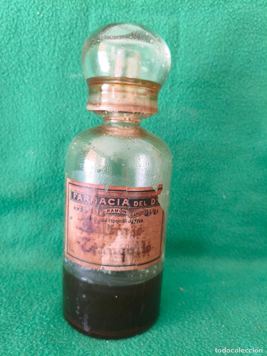 Antig&uuml;edades: ANTIGUO FRASCO DE FARMACIA