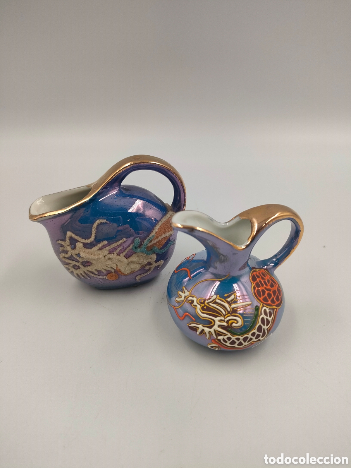 Antig&uuml;edades: Jarritas Vintage Porcelana Japonesa Nakasima