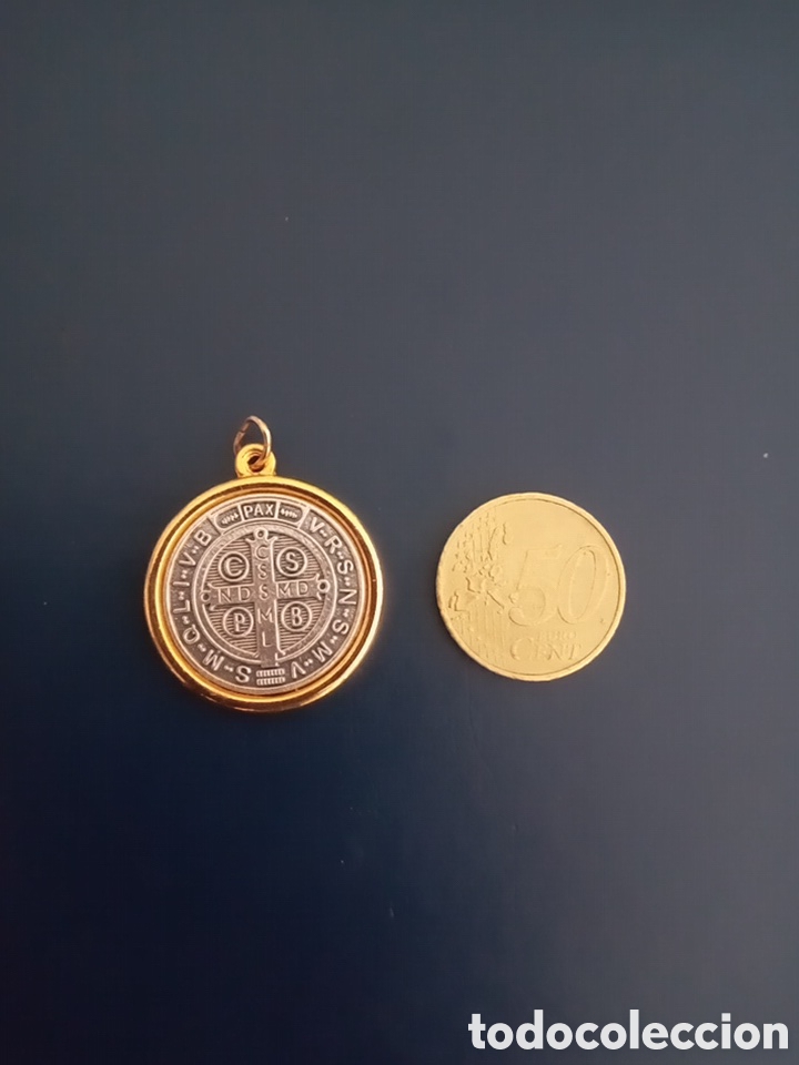 Antig&uuml;edades: MEDALLA DE SAN BENITO - Foto 3
