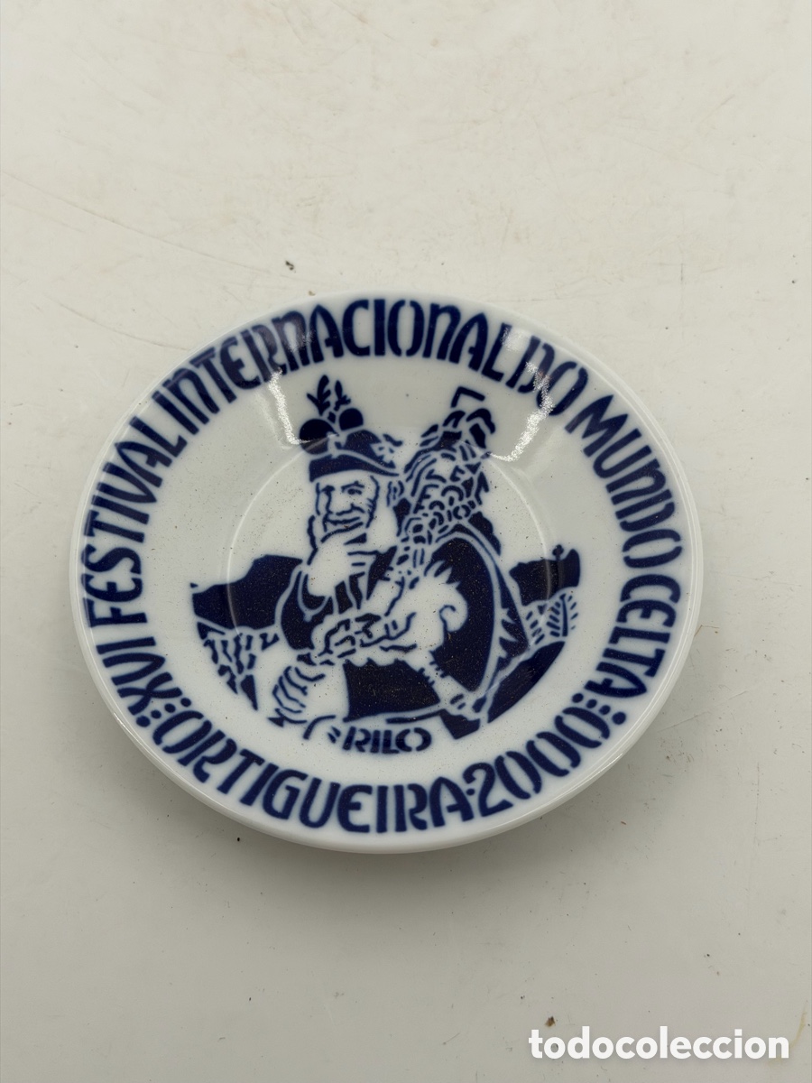 Antig&uuml;edades: Plato Cer&aacute;mica Sargadelos - Foto 2