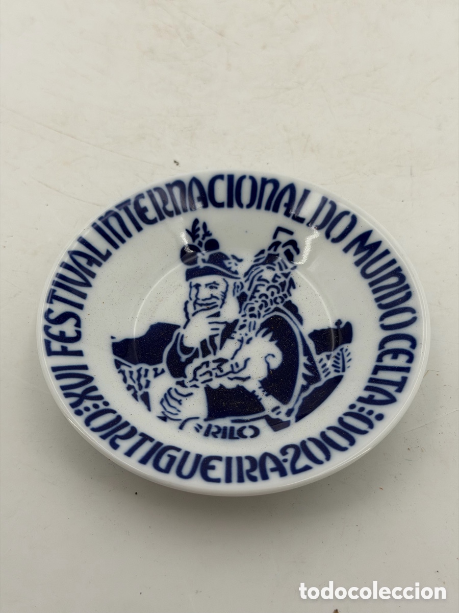 Antig&uuml;edades: Plato Cer&aacute;mica Sargadelos - Foto 3