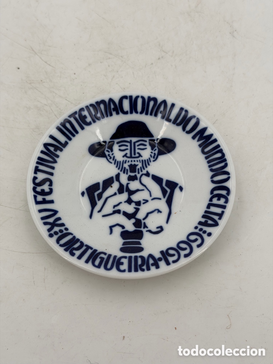 Antig&uuml;edades: Plato Cer&aacute;mica Sargadelos - Foto 2