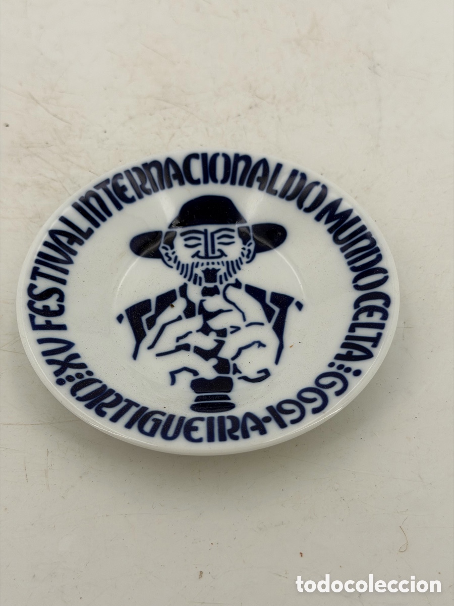 Antig&uuml;edades: Plato Cer&aacute;mica Sargadelos - Foto 4