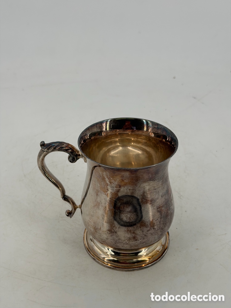 Antig&uuml;edades: Antigua Jarra Inglesa Plateada - Foto 3
