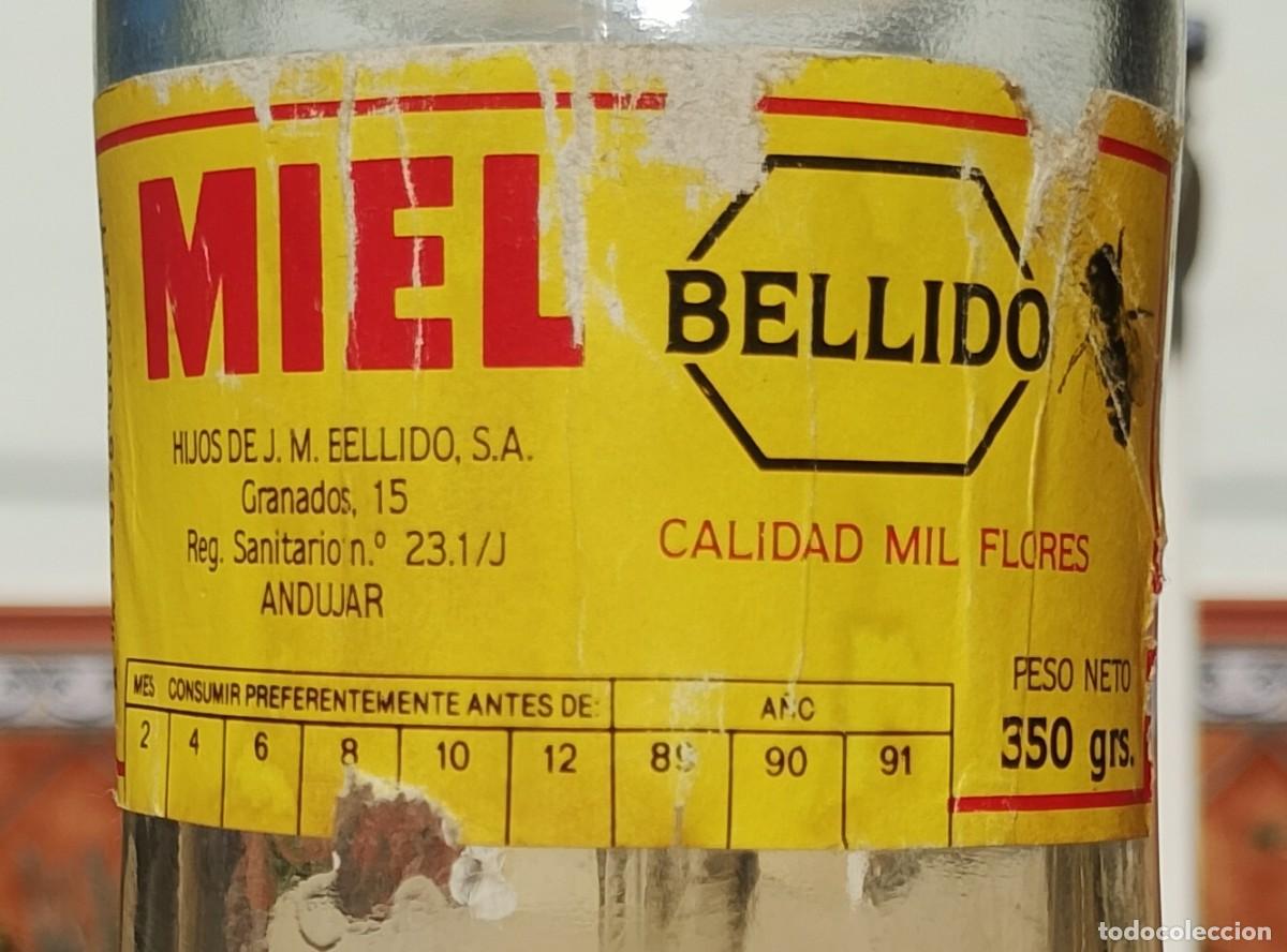 Antig&uuml;edades: Jarra de Cristal para Miel Bellido Calidad Mil Flores And&uacute;jar Ja&eacute;n