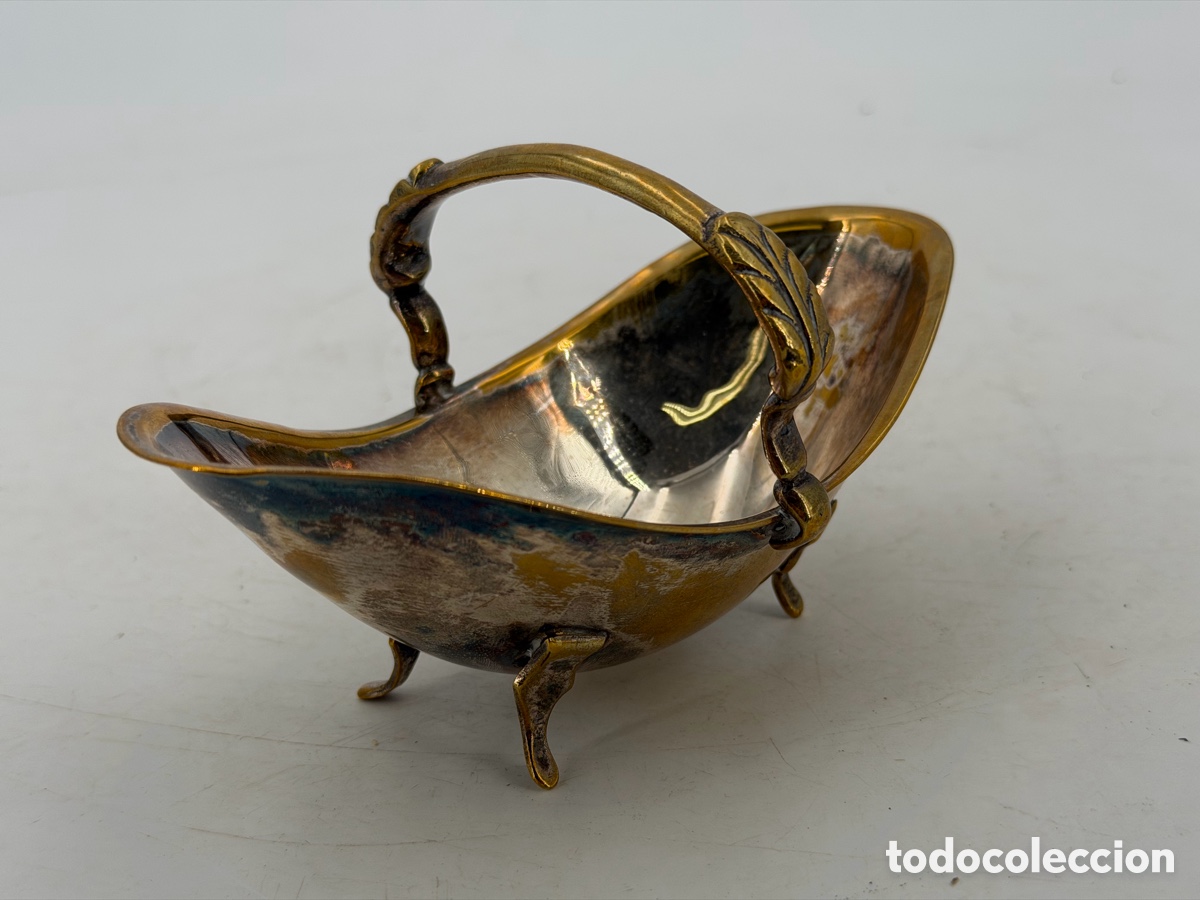 Antig&uuml;edades: Antigua Bandeja Plateada - Foto 3