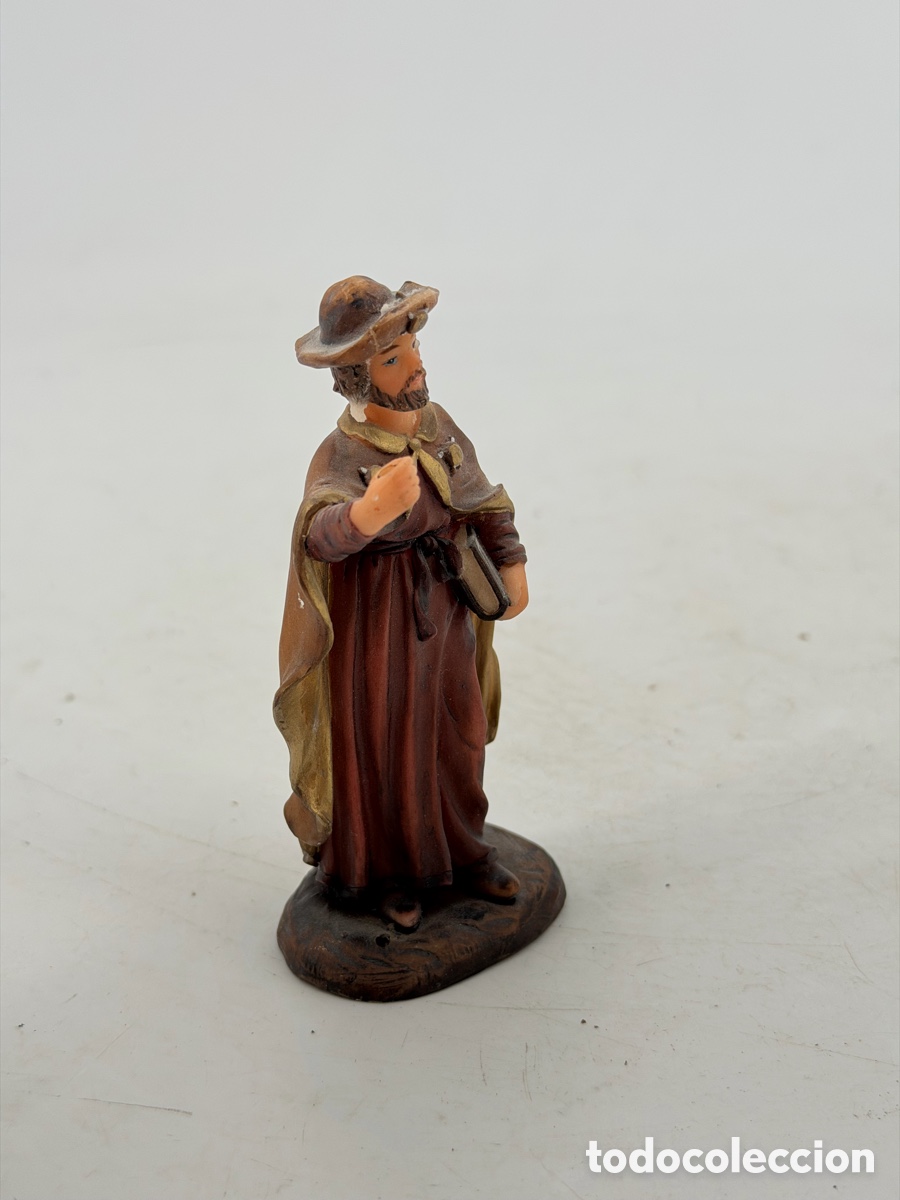 Antig&uuml;edades: Figura de Santo Vintage - Foto 4