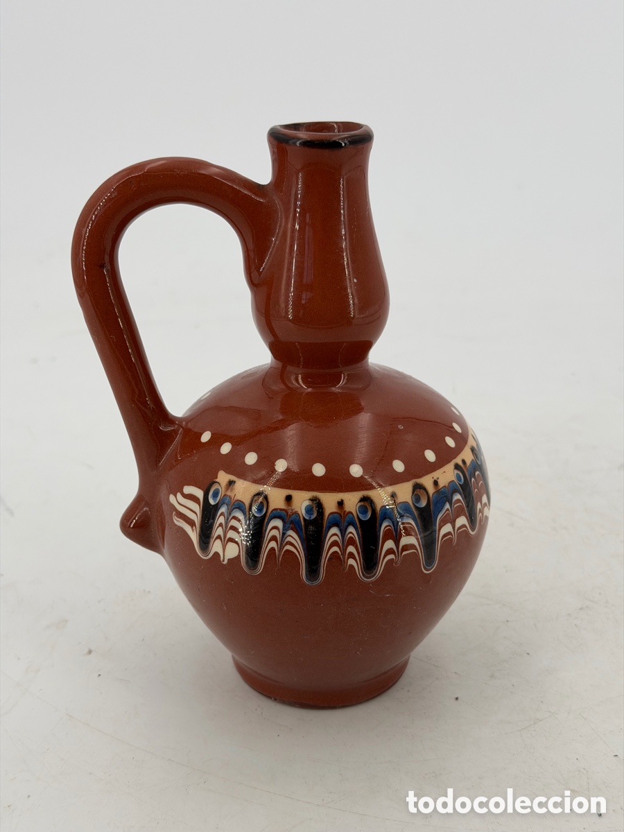 Antig&uuml;edades: Antigua Botella de Cer&aacute;mica - Foto 3