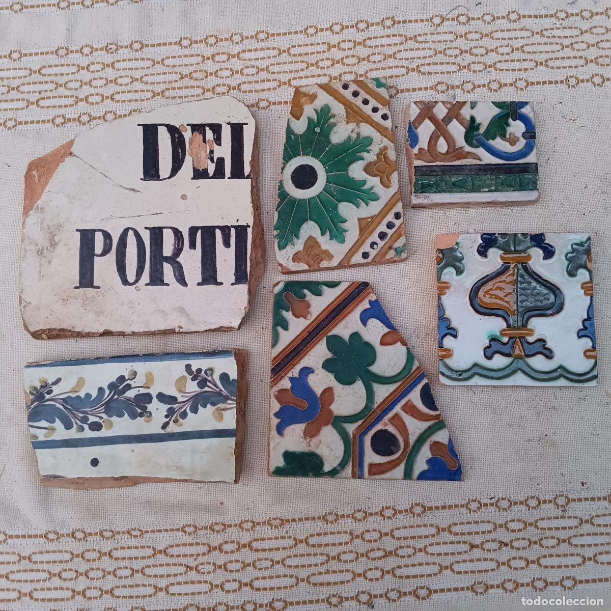 Antig&uuml;edades: LOTE DE FRAGMENTOS DE CERAMICA VARIADA.