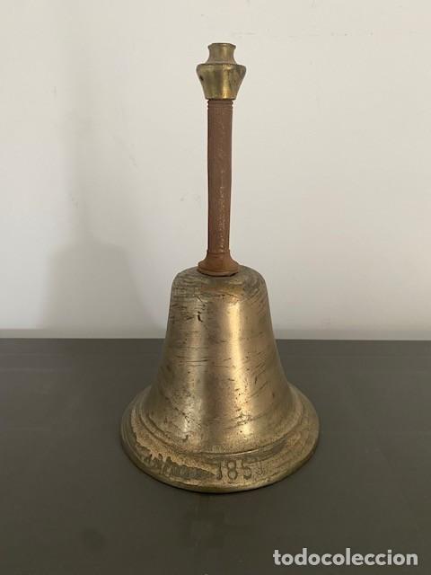 Antig&uuml;edades: CAMPANA DE BRONCE DEL SIGLO XIX