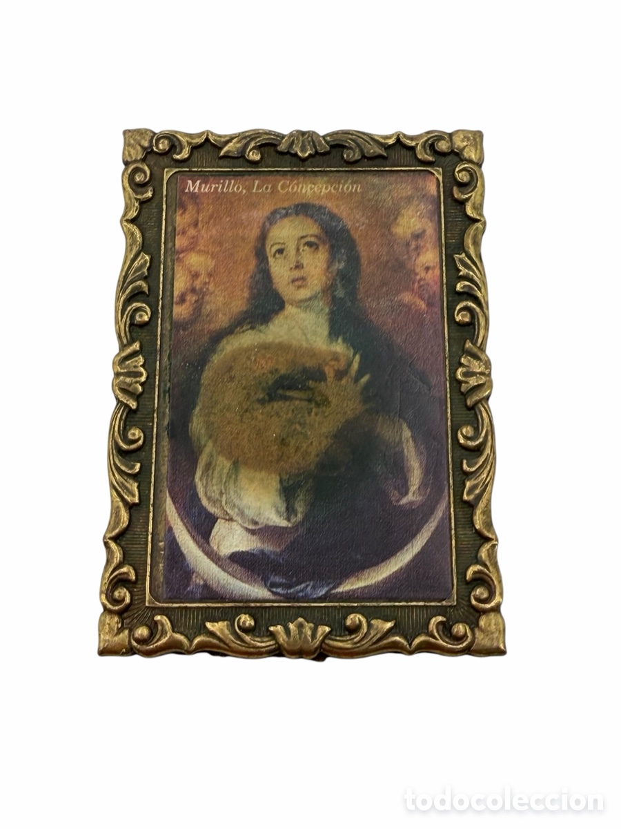 Antig&uuml;edades: Retrato de La Virgen Enmarcado