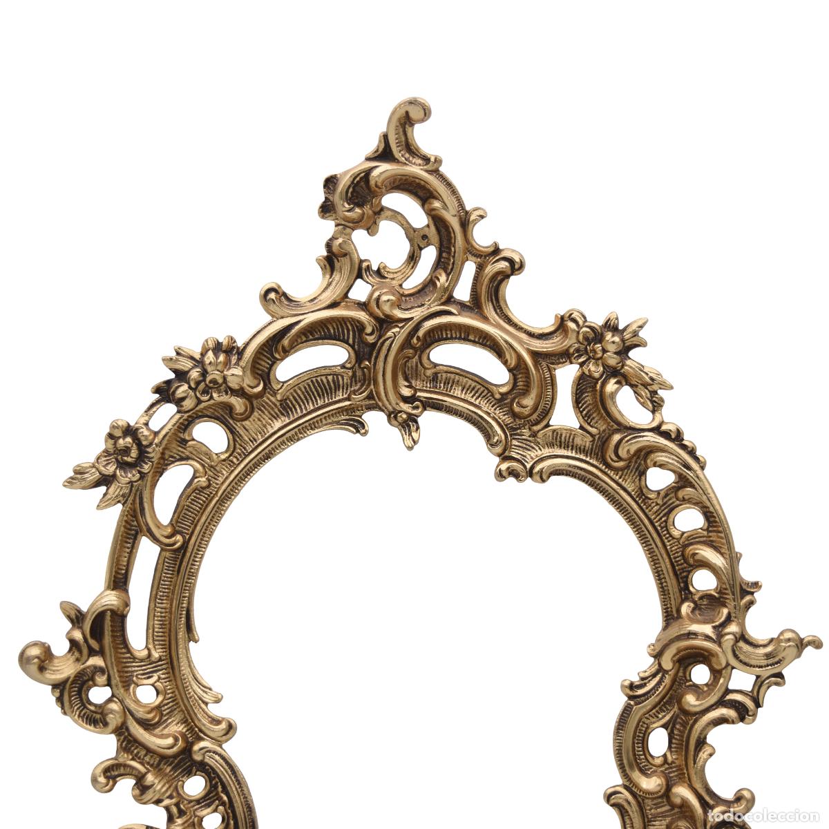 Antig&uuml;edades: Marco de bronce dorado de estilo Rococ&oacute; - Foto 2