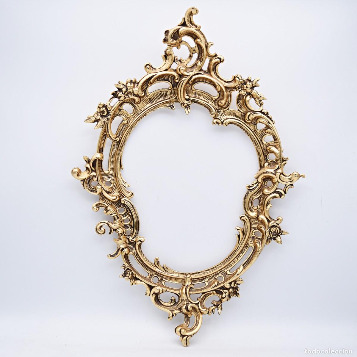 Antig&uuml;edades: Marco de bronce dorado de estilo Rococ&oacute; - Foto 3