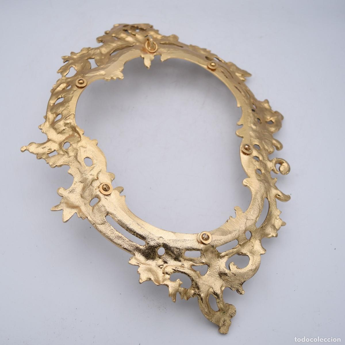 Antig&uuml;edades: Marco de bronce dorado de estilo Rococ&oacute; - Foto 6