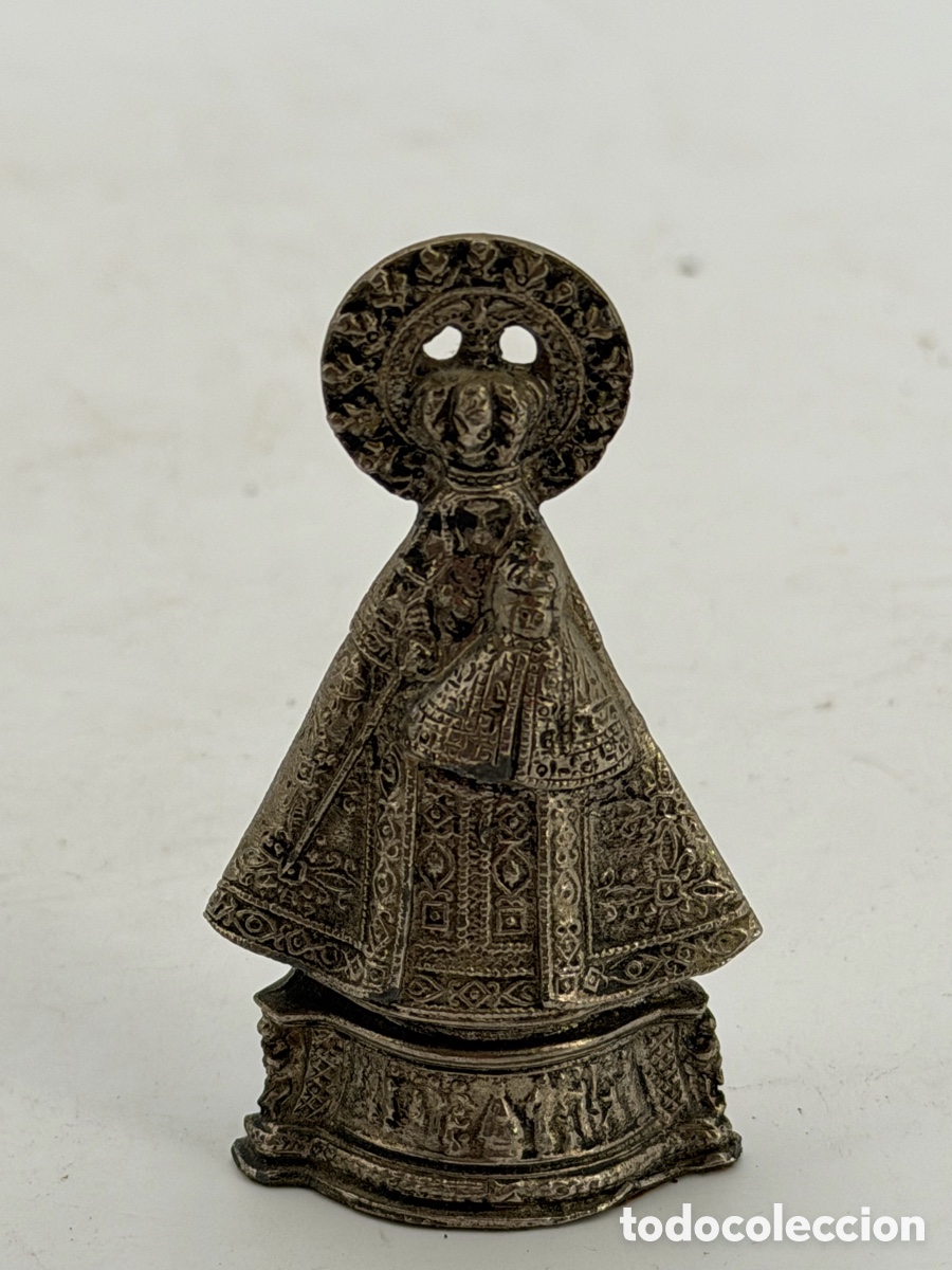 Antig&uuml;edades: Figura de La Virgen Vintage - Foto 2