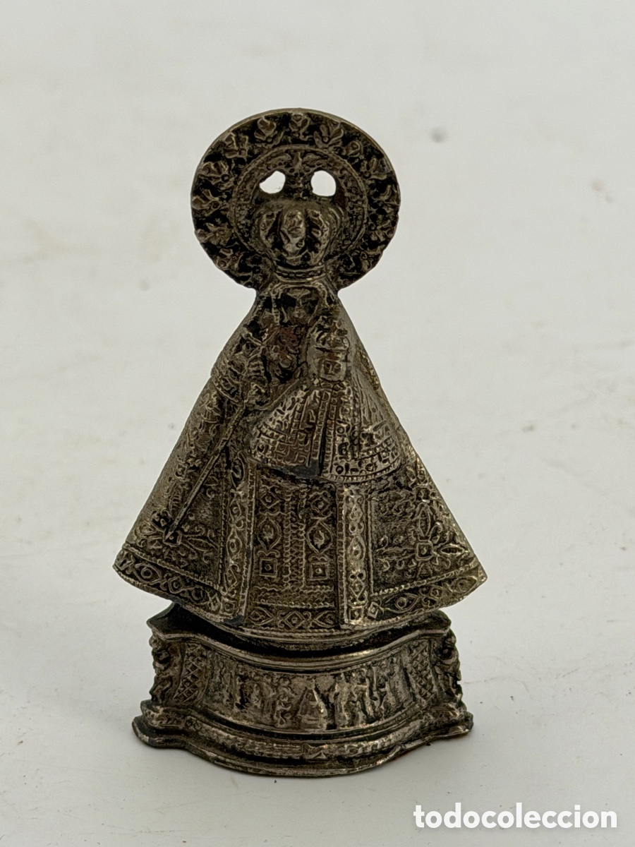 Antig&uuml;edades: Figura de La Virgen Vintage - Foto 3