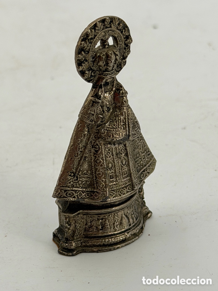 Antig&uuml;edades: Figura de La Virgen Vintage - Foto 4