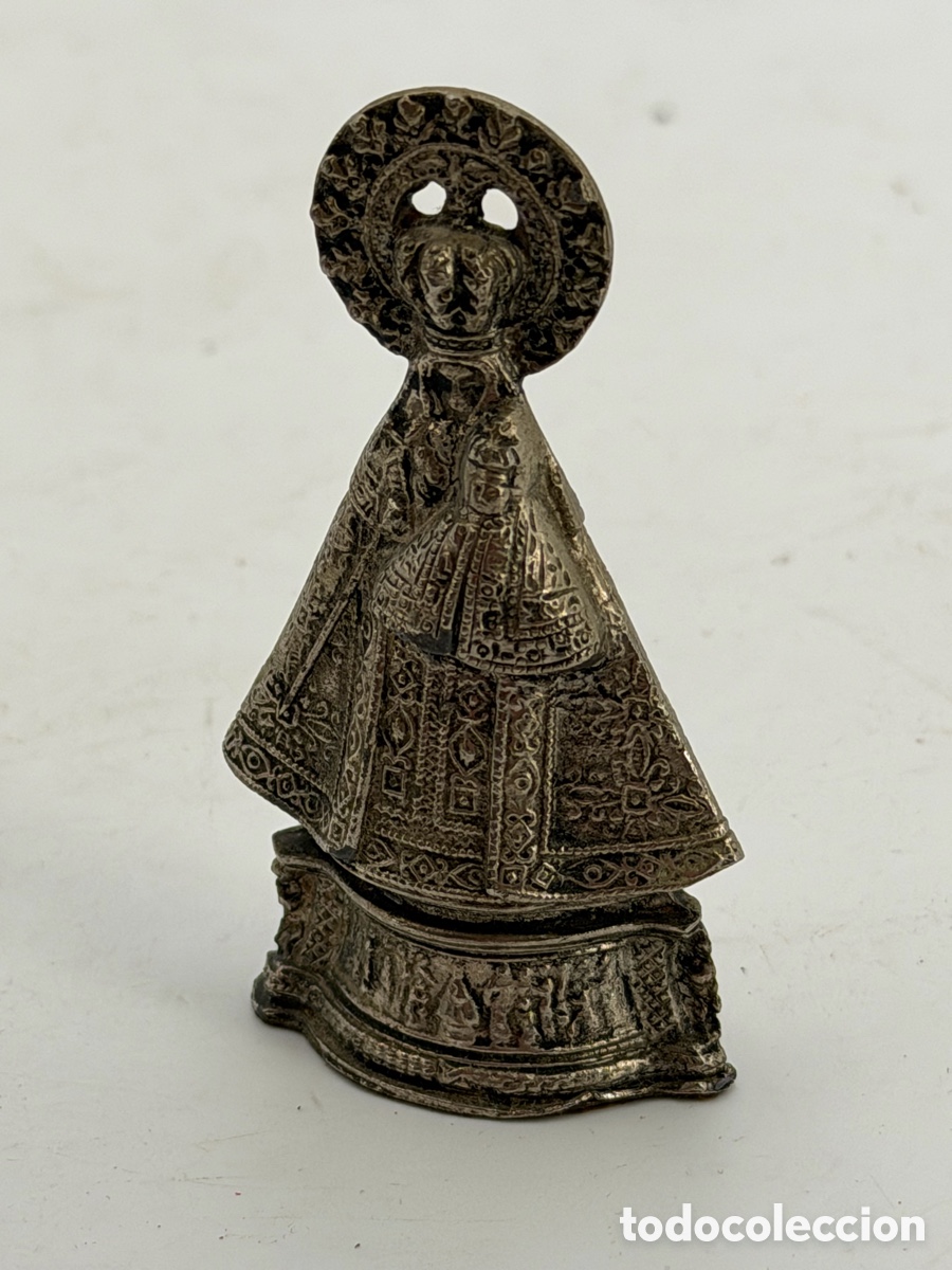 Antig&uuml;edades: Figura de La Virgen Vintage - Foto 5