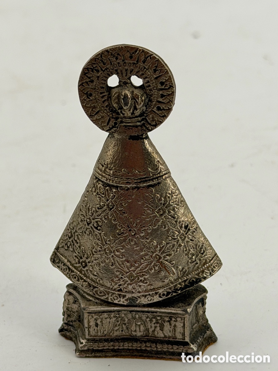 Antig&uuml;edades: Figura de La Virgen Vintage - Foto 6