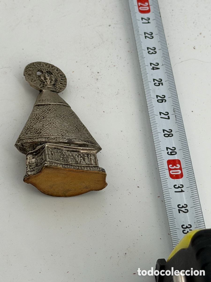 Antig&uuml;edades: Figura de La Virgen Vintage - Foto 7
