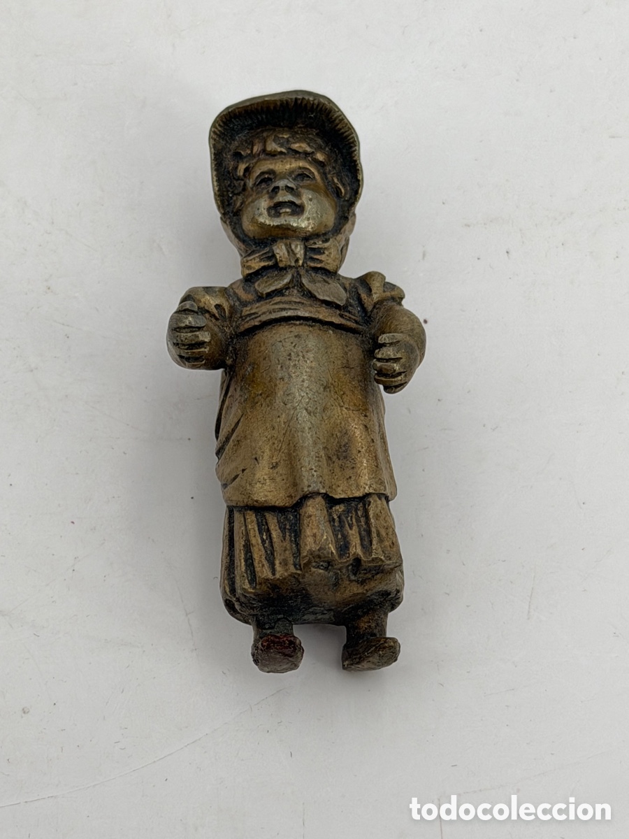 Antig&uuml;edades: Figura Antigua de Bronce - Foto 2