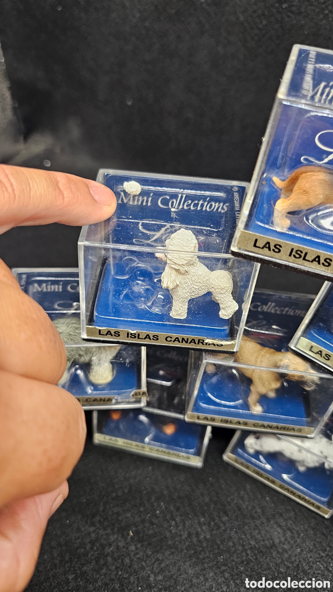 Antig&uuml;edades: Colecci&oacute;n de perritos en miniatura de resina - Foto 5