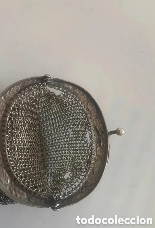 Antig&uuml;edades: MONEDERO LIMOSNERA ANTIGUO - Foto 5