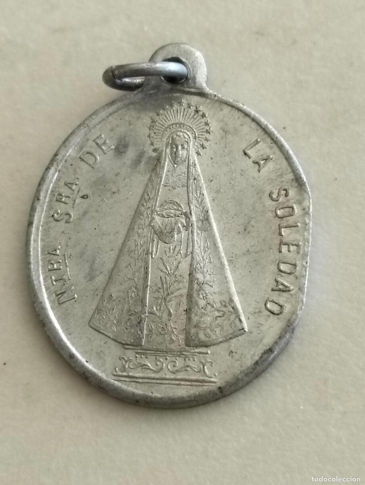 Antig&uuml;edades: MEDALLA NTRA SRA DE LA SOLEDAD, PARROQUIA DE SAN GINES
