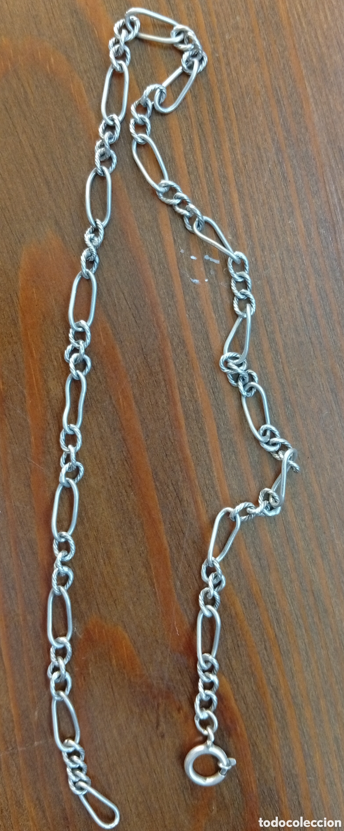 Antig&uuml;edades: Cadena o leontina de plata