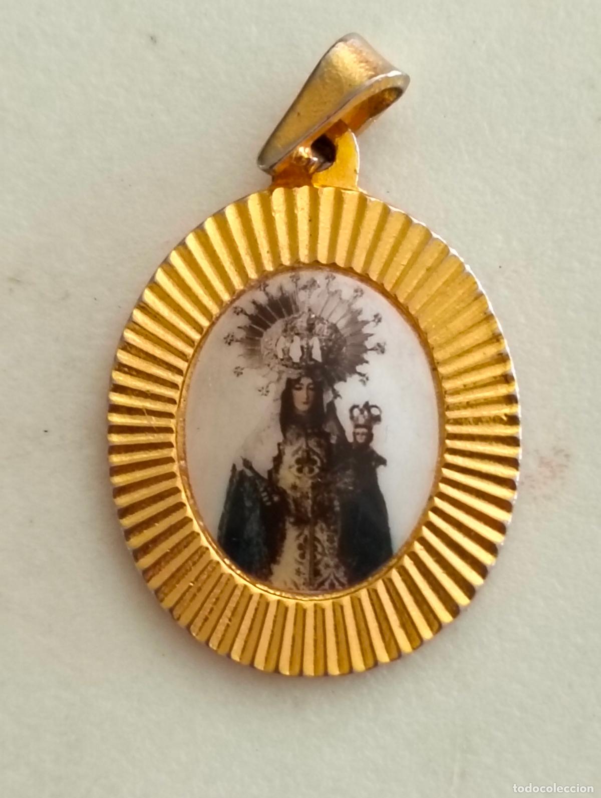 Antig&uuml;edades: MEDALLA VIRGEN DE LAS LATAS, MEDIDA 20X25 MM