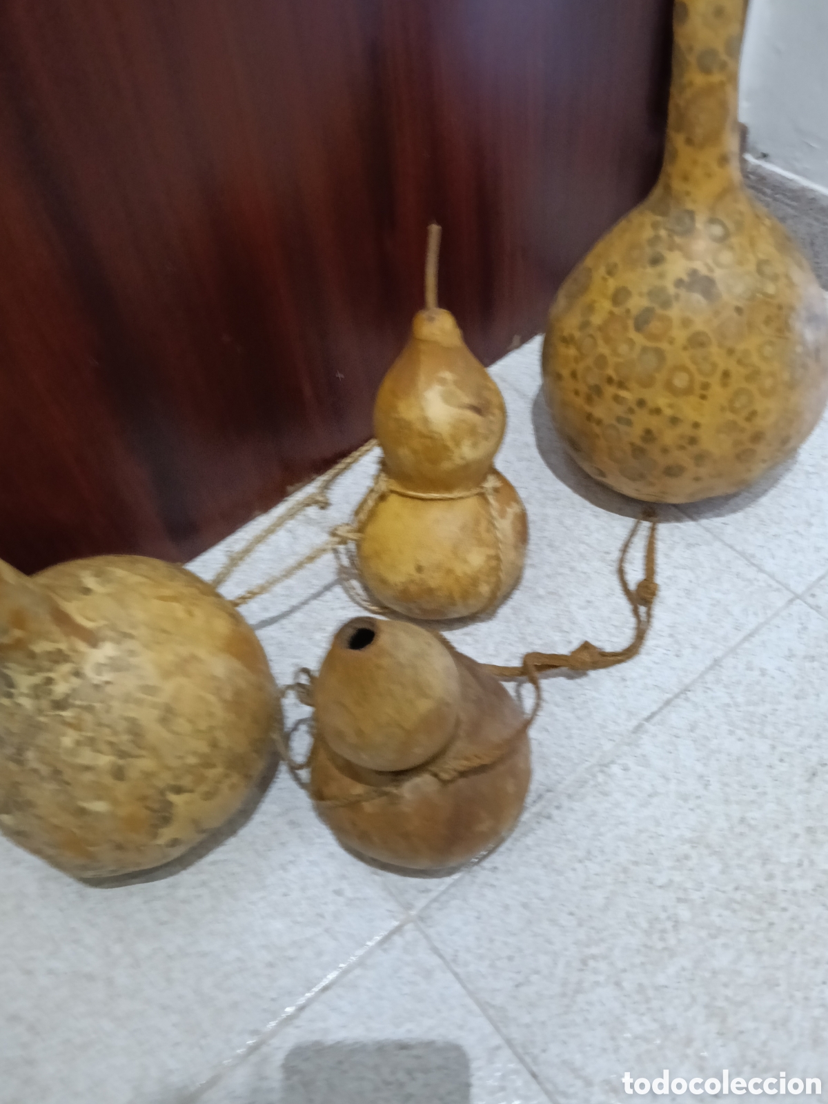 Antig&uuml;edades: Lote de calabazas de agua - Foto 2