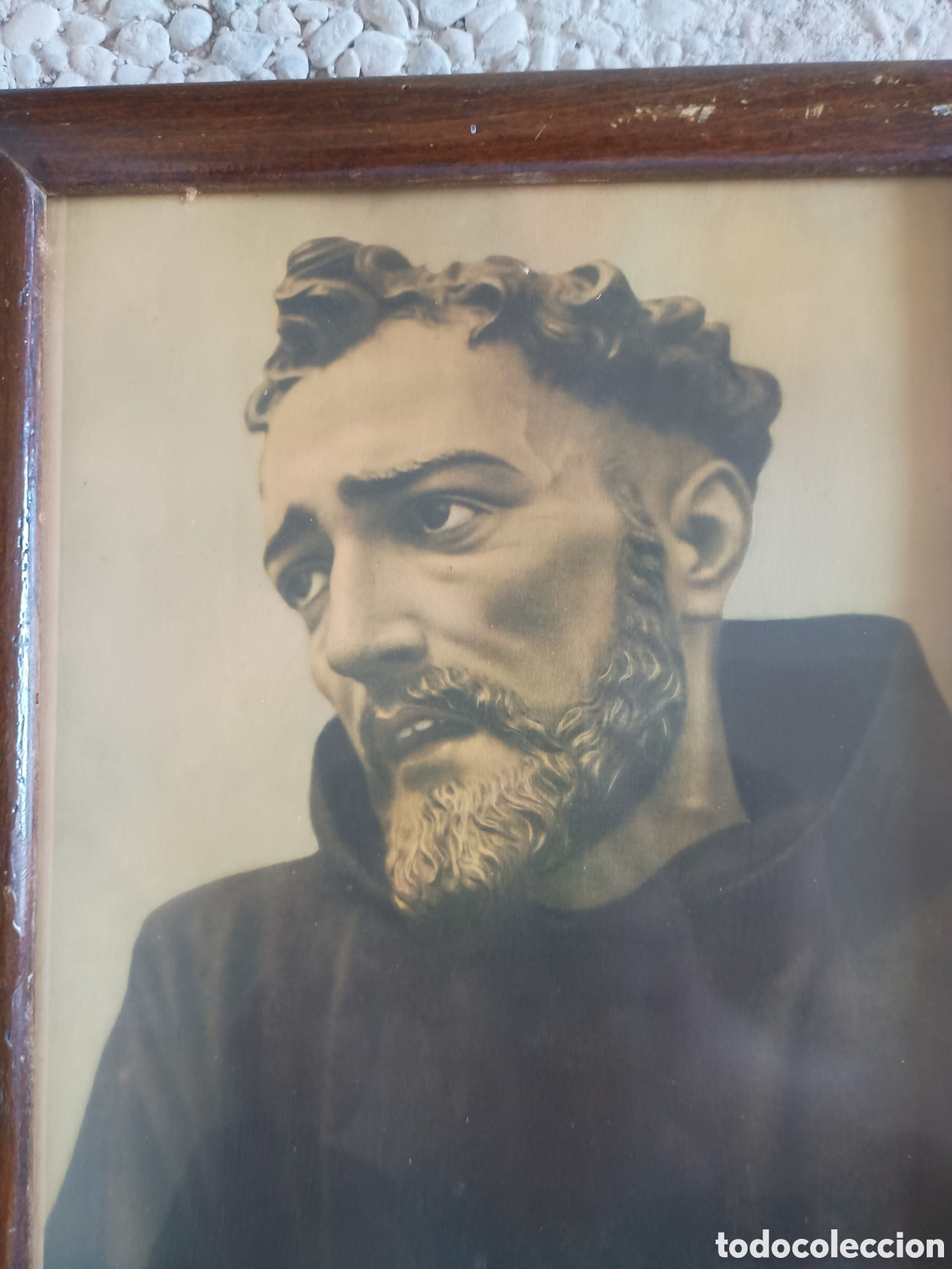 Antig&uuml;edades: Cuadro religioso firmado - Foto 3