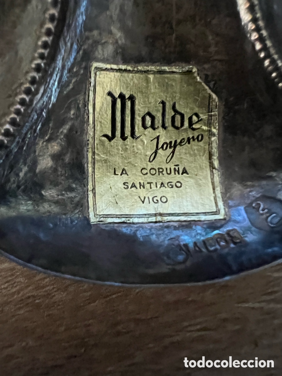 Antig&uuml;edades: Concha plata compostelana - Foto 3