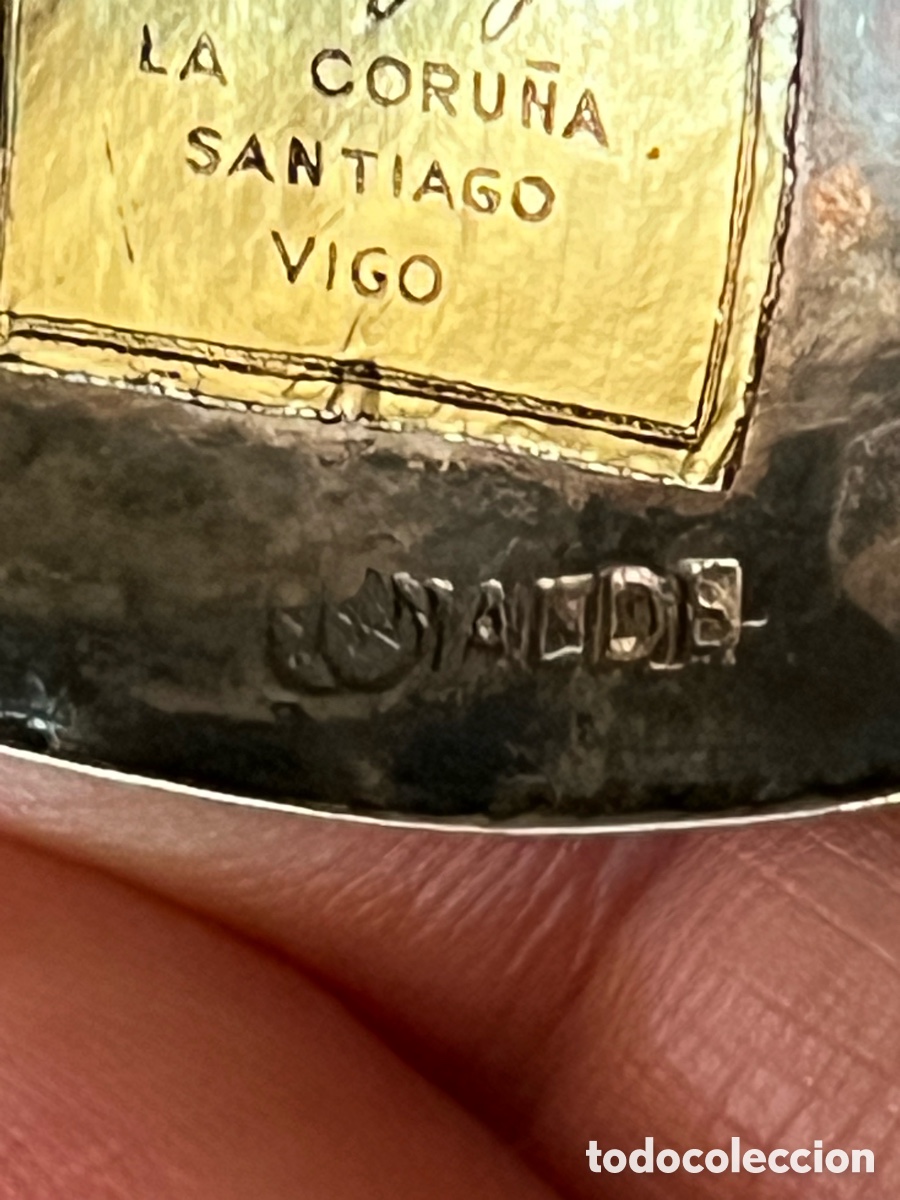 Antig&uuml;edades: Concha plata compostelana - Foto 4