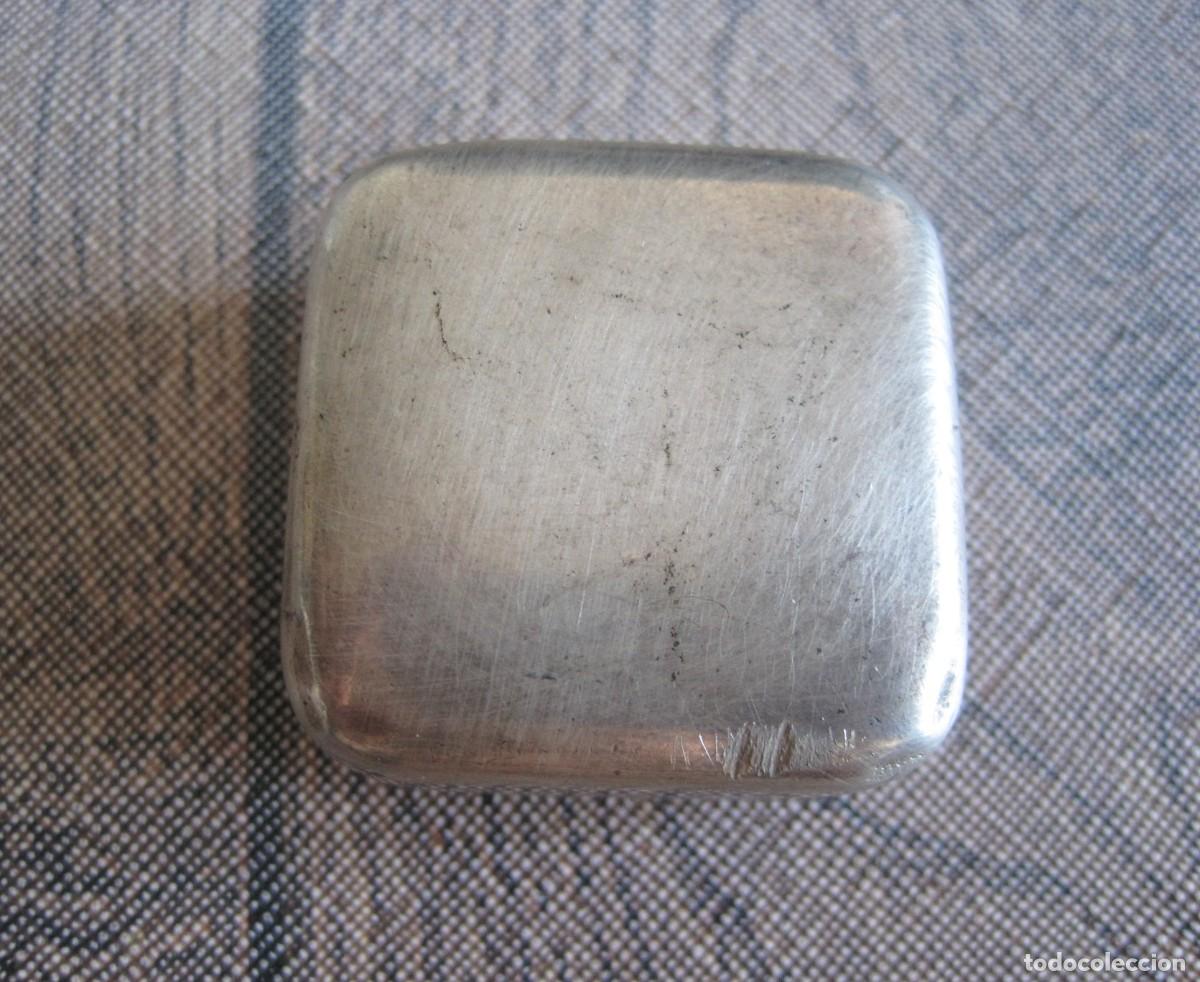 Antig&uuml;edades: Pastillero antiguo de plata - Foto 7