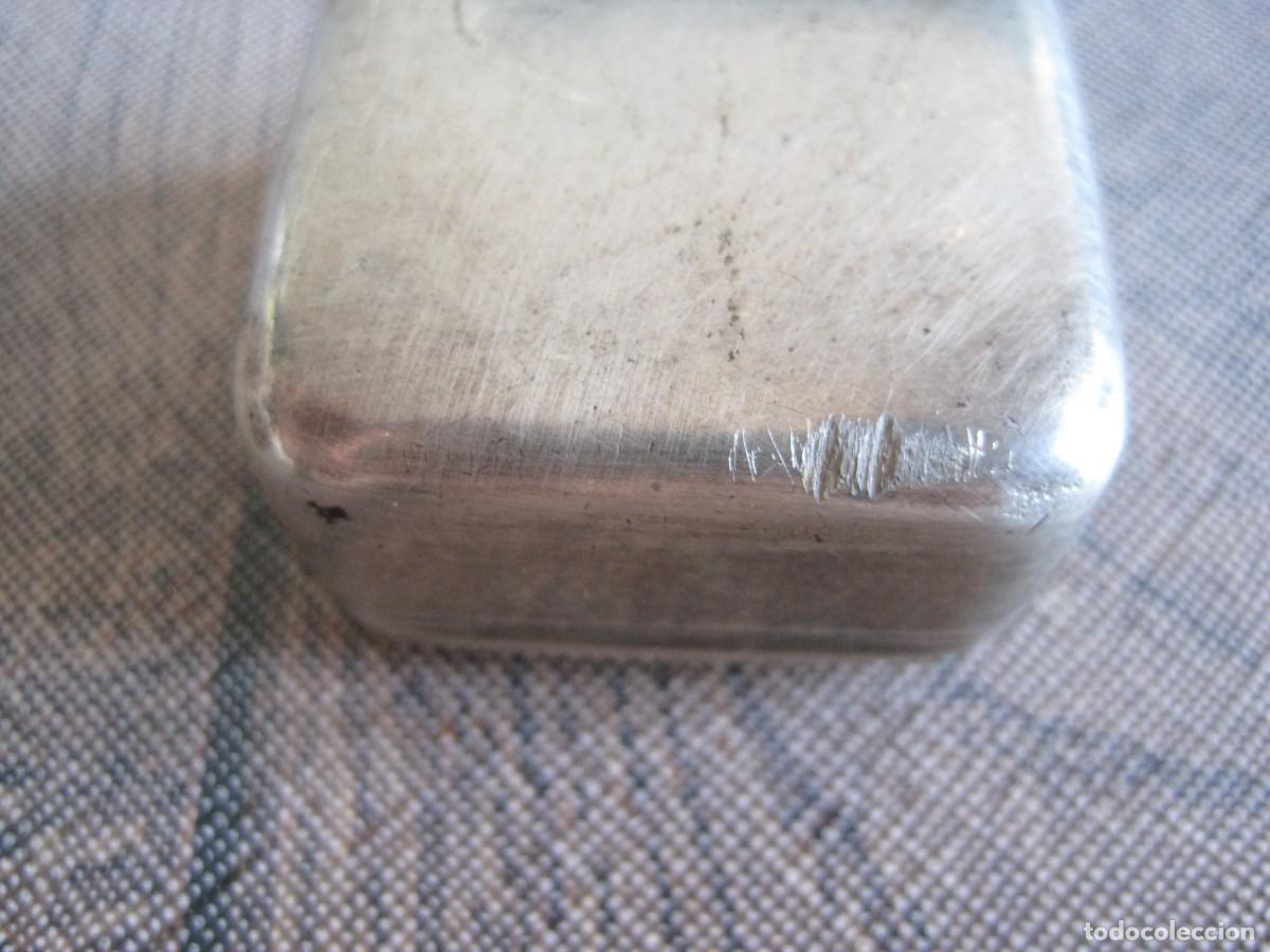 Antig&uuml;edades: Pastillero antiguo de plata - Foto 8