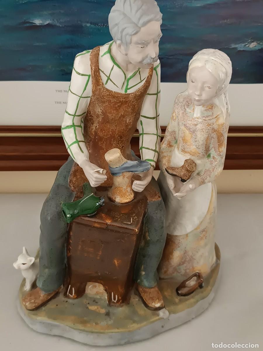 Antiquit&eacute;s: ESPECTACULAR FIGURA DE PORCELANA ITALIANA