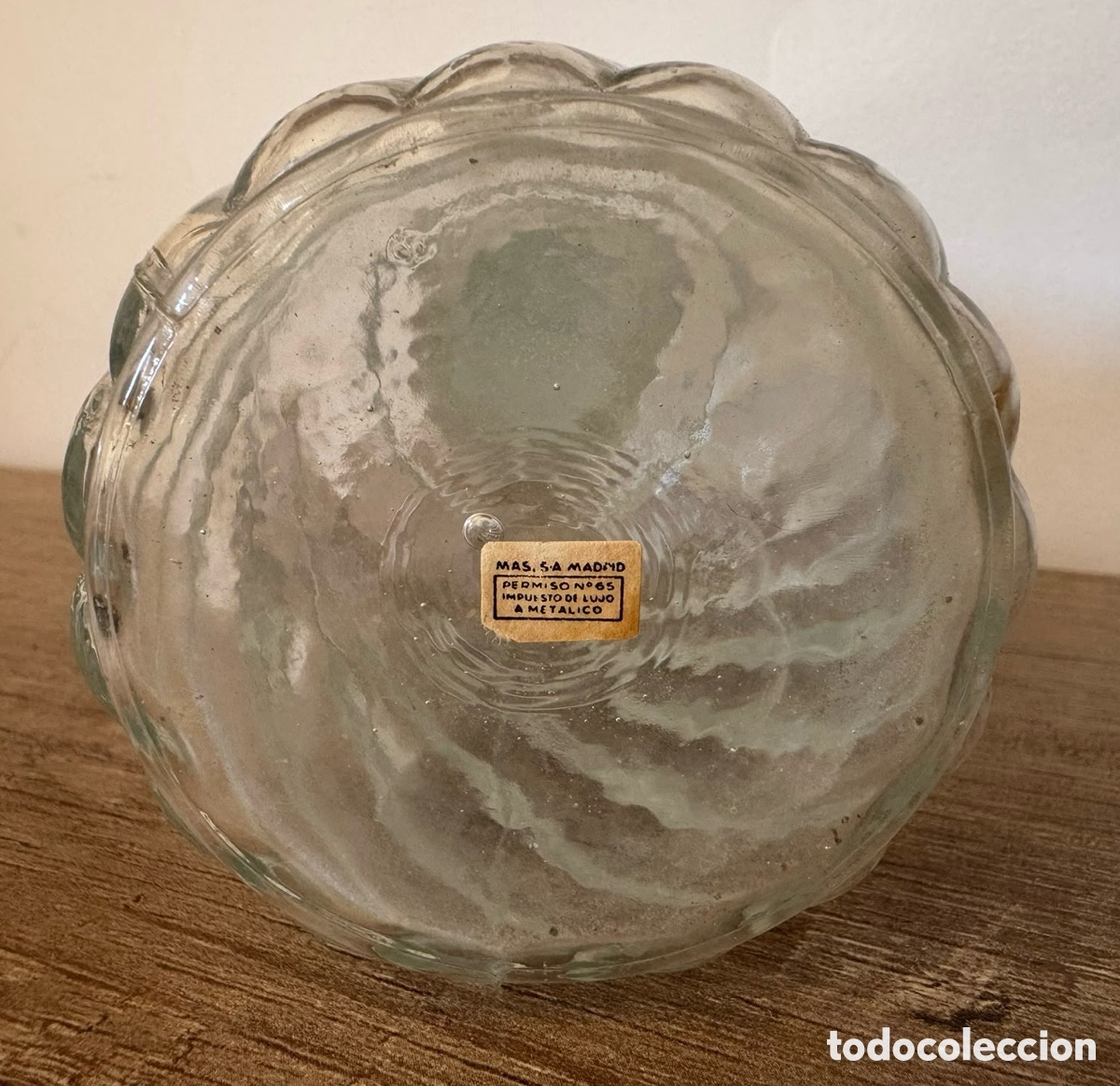 Antig&uuml;edades: Botella vac&iacute;a perfume vintage - Foto 5